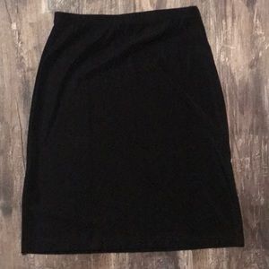 Sz large A. Buyer black skirt